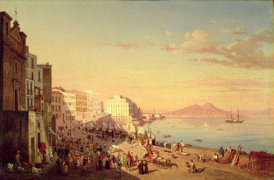 Naples, c.1830 by Carl Wilhelm Goetzloff